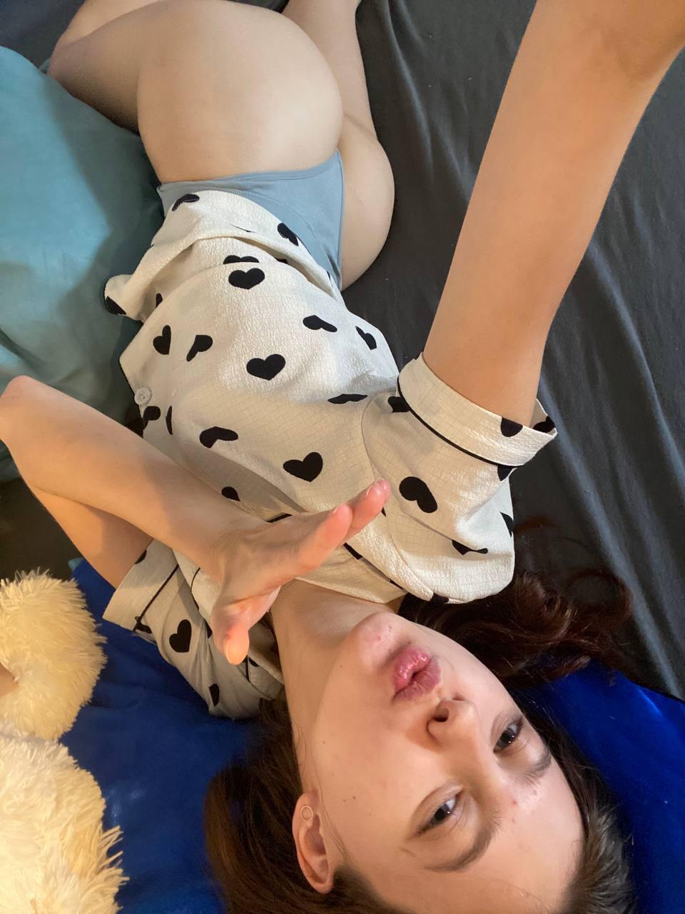 A cozy shot with Your princess — straight from Tianjin